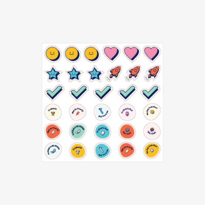 Prime Sticker Set- Set of 3